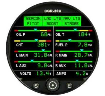 CGR-30C Primary Engine Monitor System - Pacific Coast Avionics