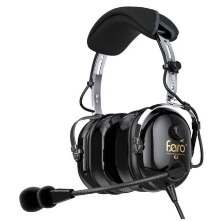 Faro G2 PNR Headset | Black, Dual GA Plugs