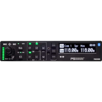 PAR200B Certified Audio Panel with TY91L Com Radio - Pacific Coast Avionics