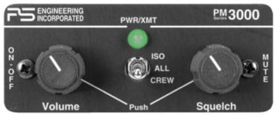 PM3000 Stereo - Pacific Coast Avionics